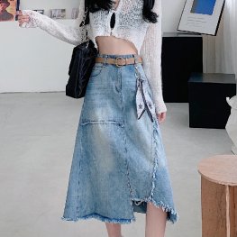 denim dress